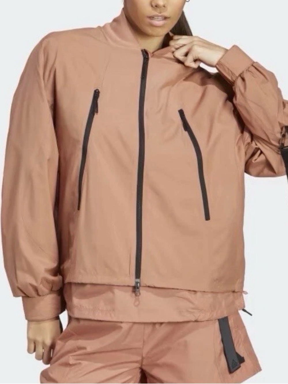 Adidas City Escape Loose Track Jacket Activewear Athleisure Sporty